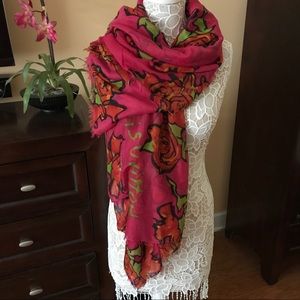 Louis Vuitton Stephen Sprouse Roses Scarf